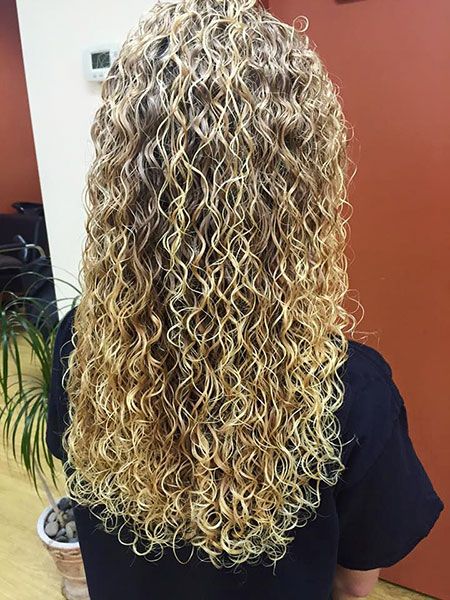 Perm on Long Hair Loose Spiral Perm, Spiral Perm Long Hair, Long Perm, Perm Curls, Long Hair Perm, Curly Perm, Spiral Perm, Curly Blonde Hair, Blonde Curly Hair