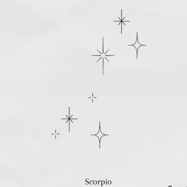 three stars are shown in the sky above some snowflakes and one is upside down