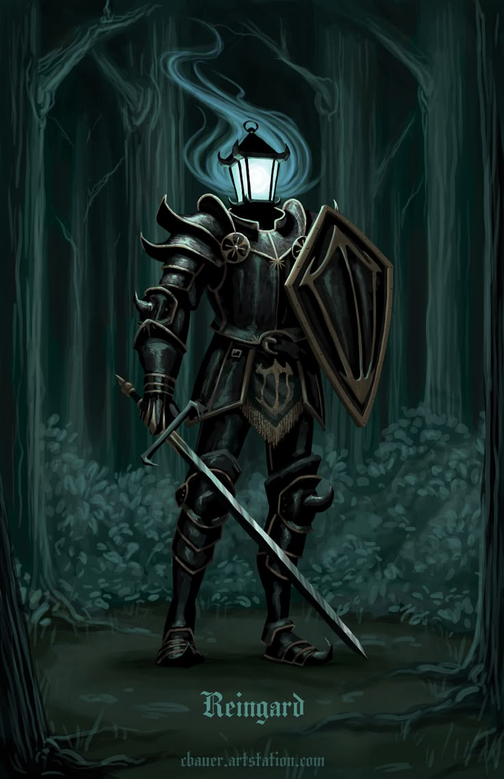 Pathfinder Character, Dnd Homebrew, Magic Lantern, Monster Concept Art, Dungeons And Dragons Characters, Suit Of Armor, Dungeons And Dragons Homebrew, Dnd Art, Dnd Stuff