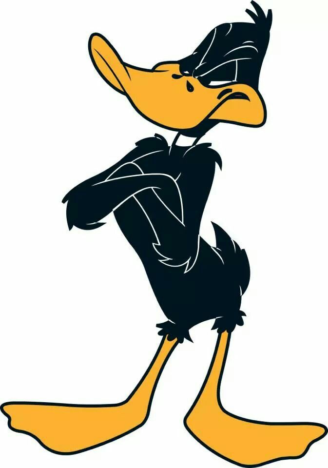 an image of a cartoon duck wearing a hat