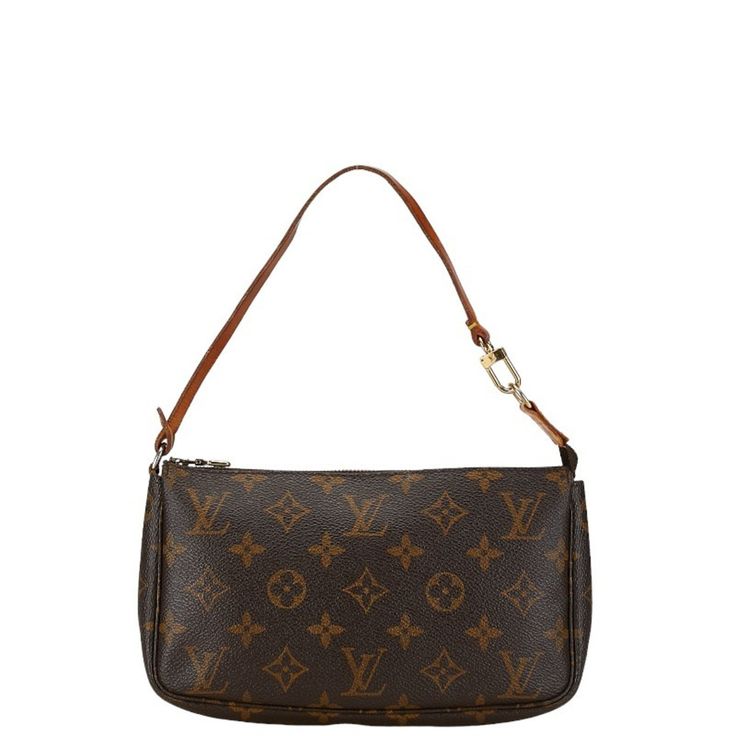 Used Louis Vuitton Monogram Pochette Accessoires Shoulder Bag M51980 Brown Pvc Leather Women's Louis Vuitton (Sku: Gzl13huy) === General === Brand : Louis Vuitton === Design === Type : Pochette, Shoulder Bag Material : Monogram Color : Brown, Monogram Gender : Women === Size === Size (Hxwxd) : 22cm X 3.5cm / 8.66'' X 1.37'' === Included Items === Accessories : None Accessories Notice : Before Purchasing, Please Refer To The Images Of The Accessories Included With The Item. === Condition === Condition : Used (Good) Ranking : Rank Ab Used - Traces Of Usage, Scratches / Dirt Can Be Seen But Generally In Good Condition Seller Ranking : Rank Ab Overall Scratches : Slight Overall Dirt Used Louis Vuitton, Louis Vuitton Monogram, Louis Vuitton Bag, Luxury Branding, Leather Women, Bag Lady, Louis Vuitton, Monogram, Womens Sizes