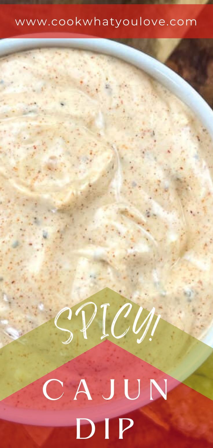 Cajun party dip in a bowl. New Orleans Dips Recipe, Spicy Chip Dip Recipes, Cajun Cheese Dip, Spicy Sour Cream Dip, Cold Spicy Dip Recipes, Cajun Seafood Dip, Mardi Gras Dip Recipes, Spicy Dips Recipes, Spicy Dips For Parties