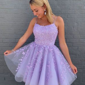 Sancta Sophia on Storenvy Purple Flowy Homecoming Dresses, Lavender Short Prom Dress, Short Lavender Dress Formal, Grad Dress Short Grade 8, Graduation Dresses Grade 8, Grade 8 Dresses Graduation, Grade 7 Dance Dresses, Purple Graduation Dress Short, Dama Purple Dresses