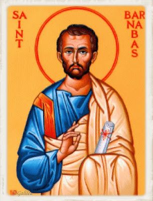 an icon of jesus holding a book with the words saint nababs on it