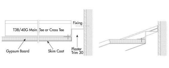 the diagram shows how to install an overhead wall