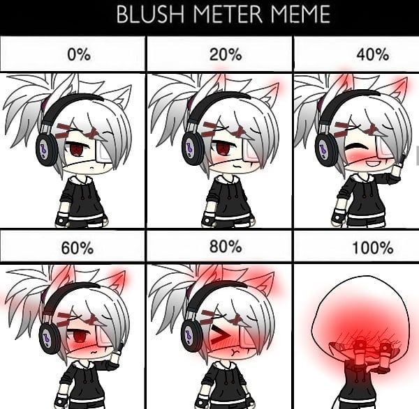 Featured image of post Blush Meter Meme Kali ini aku membuat blush meter meme tapi ini speed edit