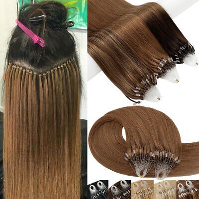 ad eBay - 200S Micro Ring Loop 100% Remy Human Hair Extensions Micro Beads Tip Pre Bonded - Buy Now, click the link (eBay) Micro Beads Hair Extensions, Nano Ring Extensions, Hair Extensions Micro Link, Micro Loop Hair Extensions, Microlink Hair Extensions, Micro Bead Hair Extensions, Micro Ring Hair Extensions, Micro Beads, Bead Tips