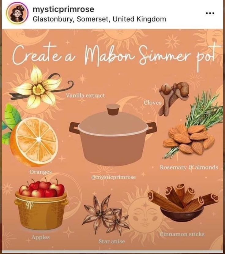 Autumnal Equinox Celebration, Pot Simmer, Simmer Pots, Simmer Pot Recipes, Kitchen Witch Recipes, Solstice And Equinox, Potpourri Recipes, Simmer Pot, Autumn Witch