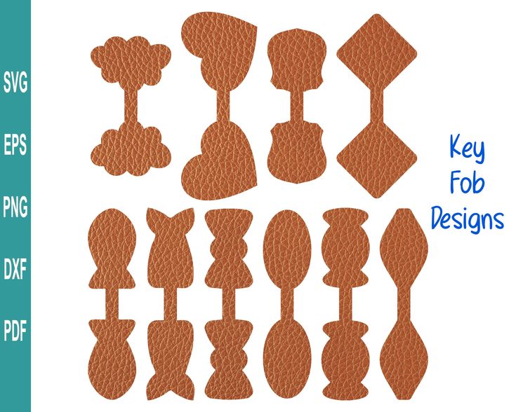 the silhouettes of kitchen utensils are shown in different sizes and colors, including one