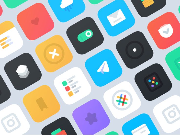 an image of many different app icons