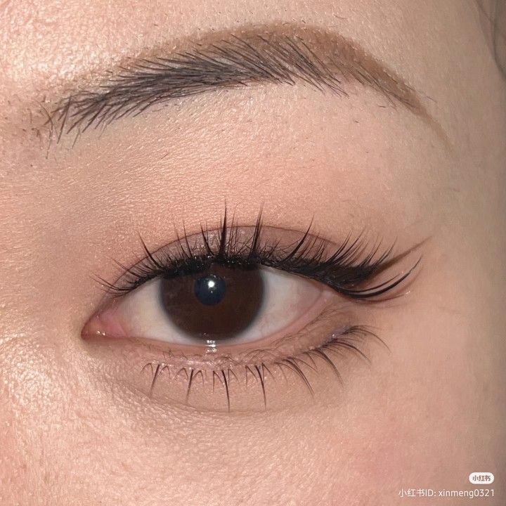 #eyes #eyemakeup #eyeliner How To Get Doe Eyes, Doe Eye Eyeliner, Tapered Eyelid, Eyeliner Small Eyes, Doe Eyeliner, Asian Eyes Aesthetic, Doe Eyes Eyeliner, Doe Eyes Aesthetic, Eyeliner For Small Eyes