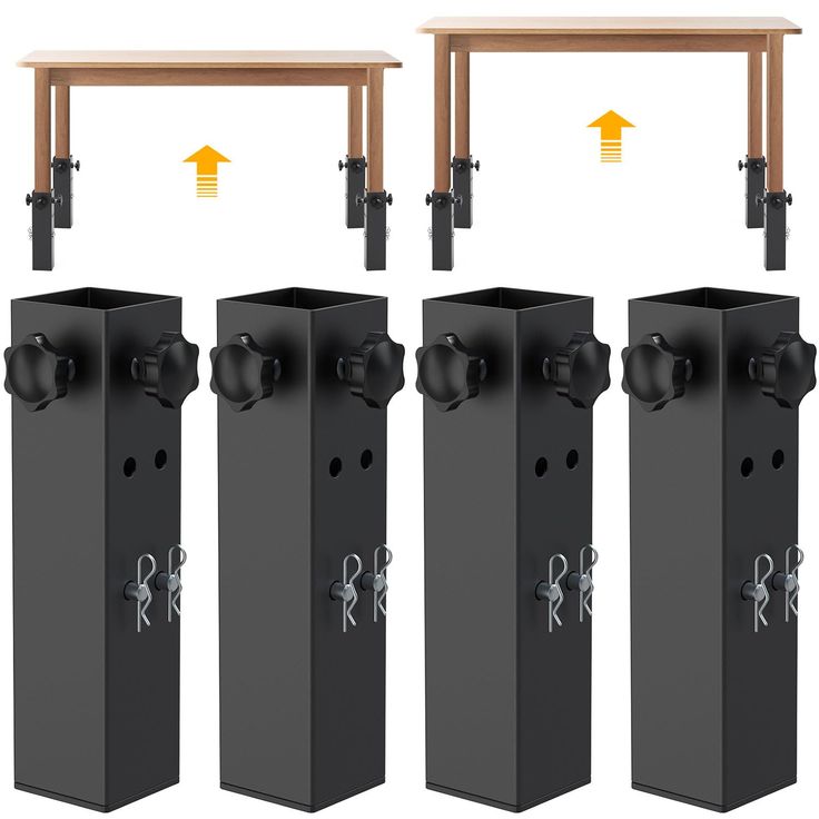 four different angles of an object with the same height and width as shown in this diagram