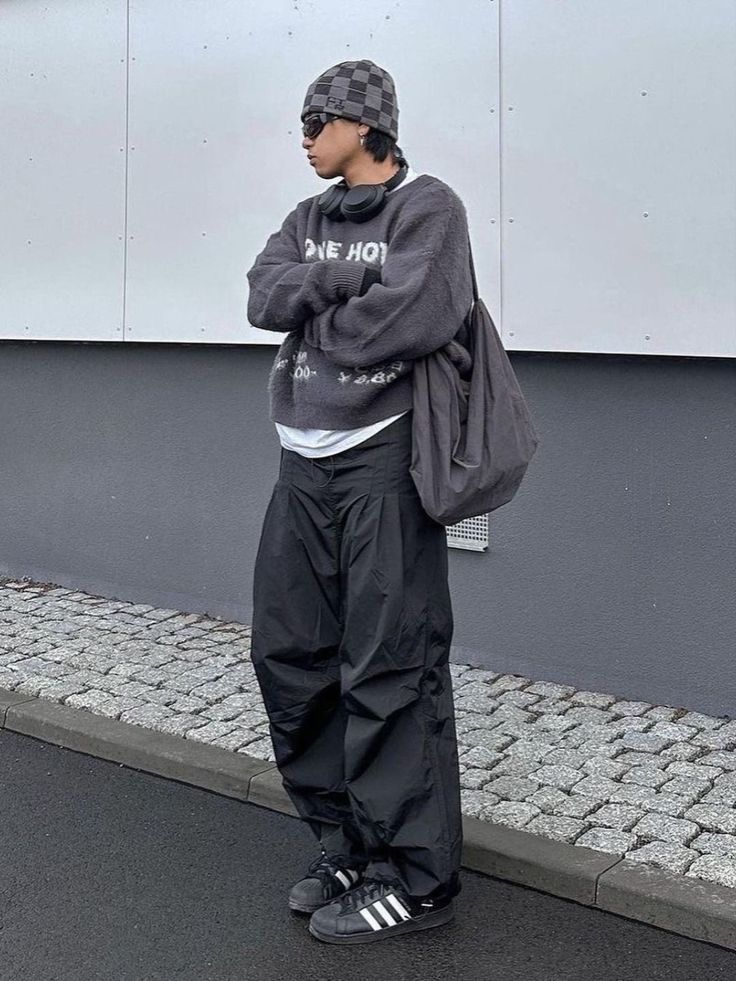 Streetwear Men Outfits Street Fashion, Superstar Outfit, Y2k Outfits Men, Streetwear Fashion Men, Streetwear For Men, Streetwear Inspo, Outfit Streetwear, Streetwear Fits, Street Style Outfits Men