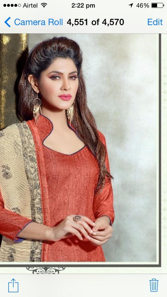 New Model Kurthi Neck, Different Neck Styles For Kurtis, Ban Neck Designs Suits, Ban Neck Designs For Kurtis, Latest Neck Style For Kurti, Half Collar Neck Kurti, Kurta Neck Designs, Salwar Suit Neck Designs, Chudi Neck Designs