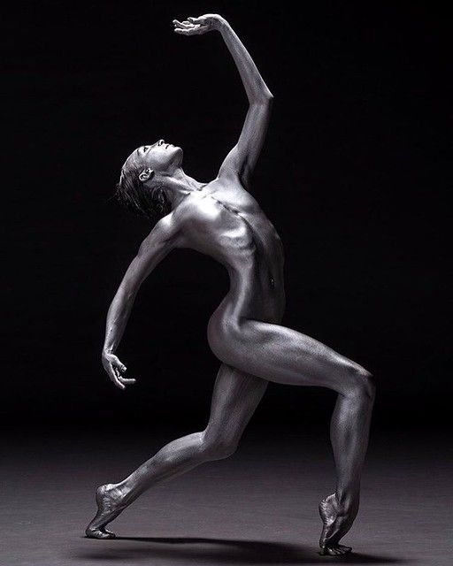 @regankucera • Mehron Figures • 2017 • Body Paint by @trac… | Flickr Body Movement Photography, Movement Photography, Gymnastics Poses, Body Movement, Figure Poses, Ballet Dancers, Body Painting, Ballerinas, Garden Sculpture