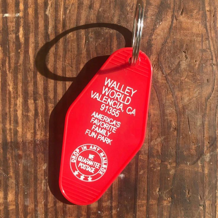 Motel Key, Vintage Hotel, Fun Park, Motel Keychain, Hotel California, American Red Cross, Red Vintage, Key Fobs, Gift Store