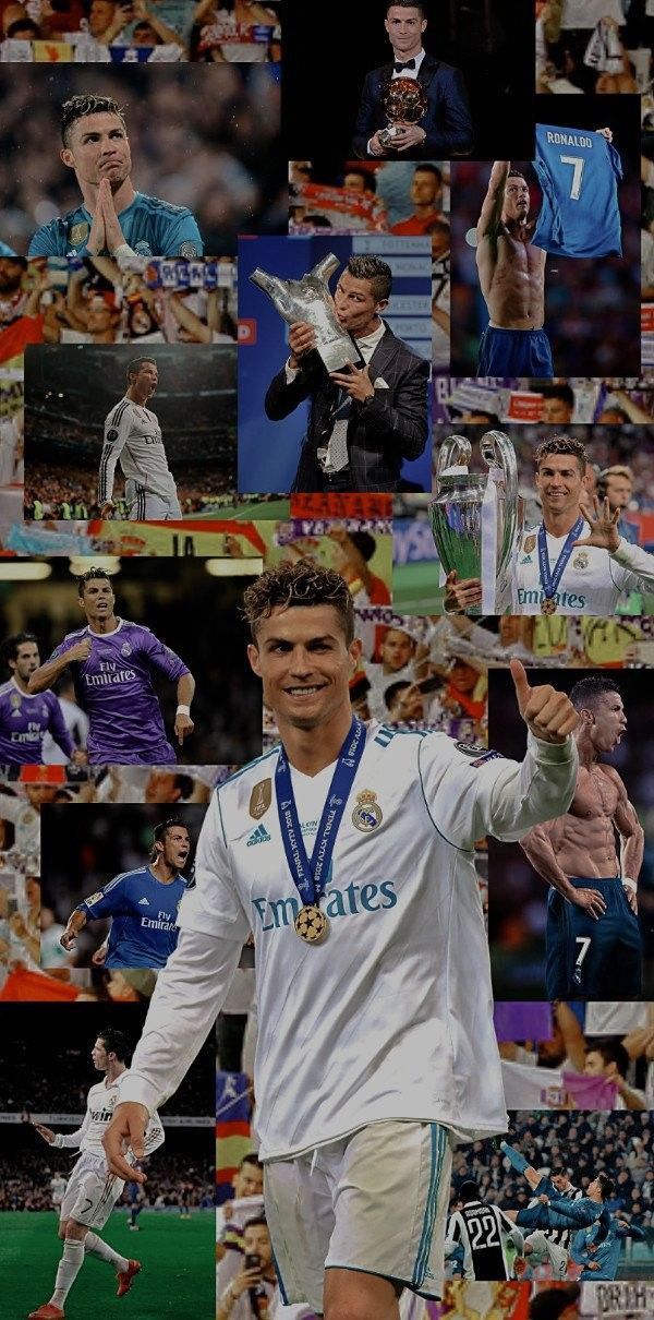 a collage of photos with the names of soccer players and their respective team members