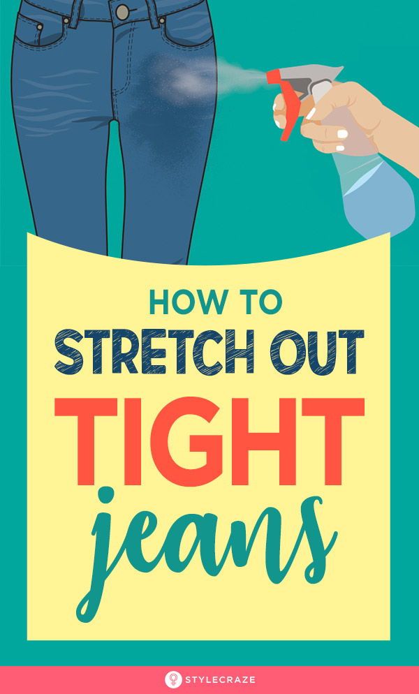 how to stretch out tight jeans with the text, how to stretch out tight jeans