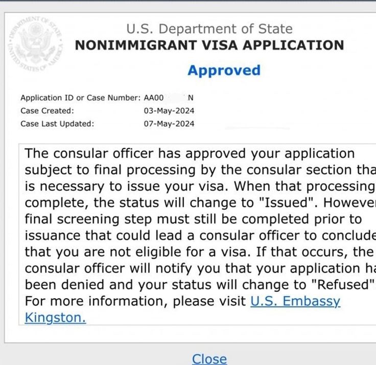 the u s department of state nonmigrant visa application