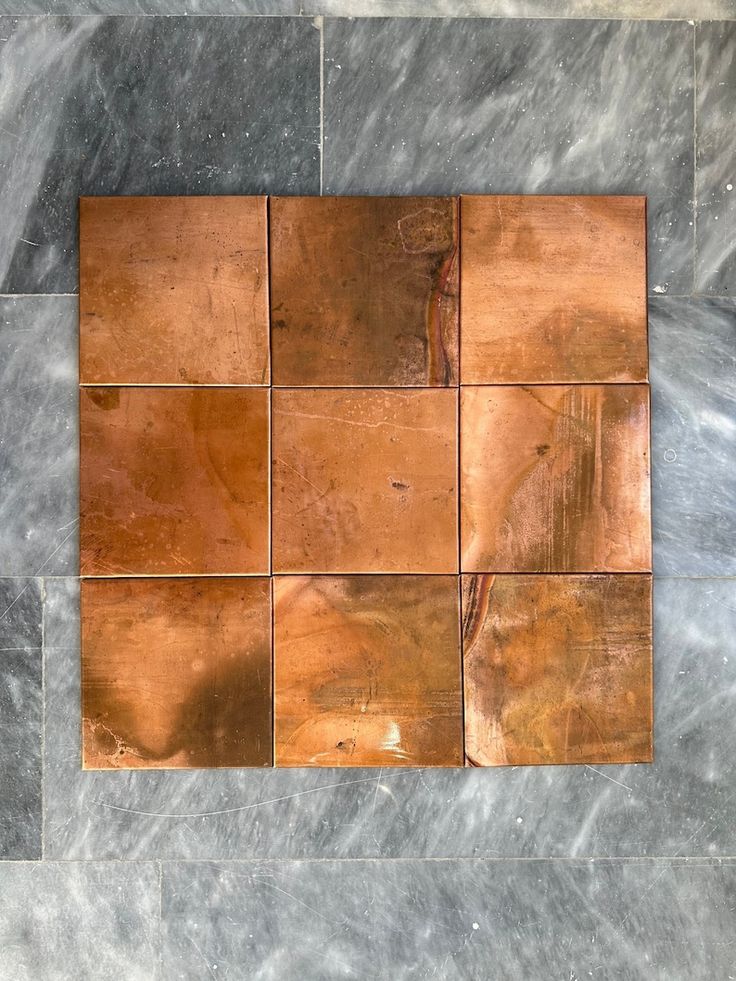 an image of a tile floor that looks like it has been made out of wood