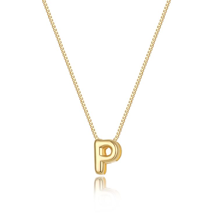 PRICES MAY VARY. 𝐒𝐈𝐙𝐄: Initial P necklace length:16.5"+2" , Bubble letter charm: about 0.31”*0.39”, With 1.0mm wide box chain, Simple and stylish！ 𝐎𝐂𝐂𝐀𝐒𝐈𝐎𝐍: Add this dainty initial necklace to your jewelry collection，It can be worn alone or layered with other necklaces for most everyday outfits. 𝐌𝐀𝐓𝐄𝐑𝐈𝐀: This dainty gold necklace is made of 14K gold plated to ensure a long without faded, that is nickel free, lead free, and hypoallergenic. 𝐀𝐒 𝐀 𝐆𝐈𝐅𝐓: Choose your own gold Bubble Letter Initial Necklace, Cute Initial Necklaces, Cute Gold Necklaces, Cute Simple Necklaces, Cute Wishlist, Cute Gold Jewelry, P Necklace, Expensive Christmas Gift, Jewelry Preppy