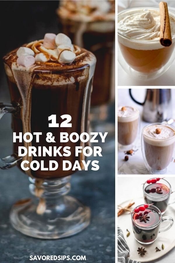 hot and booy drinks for cold days