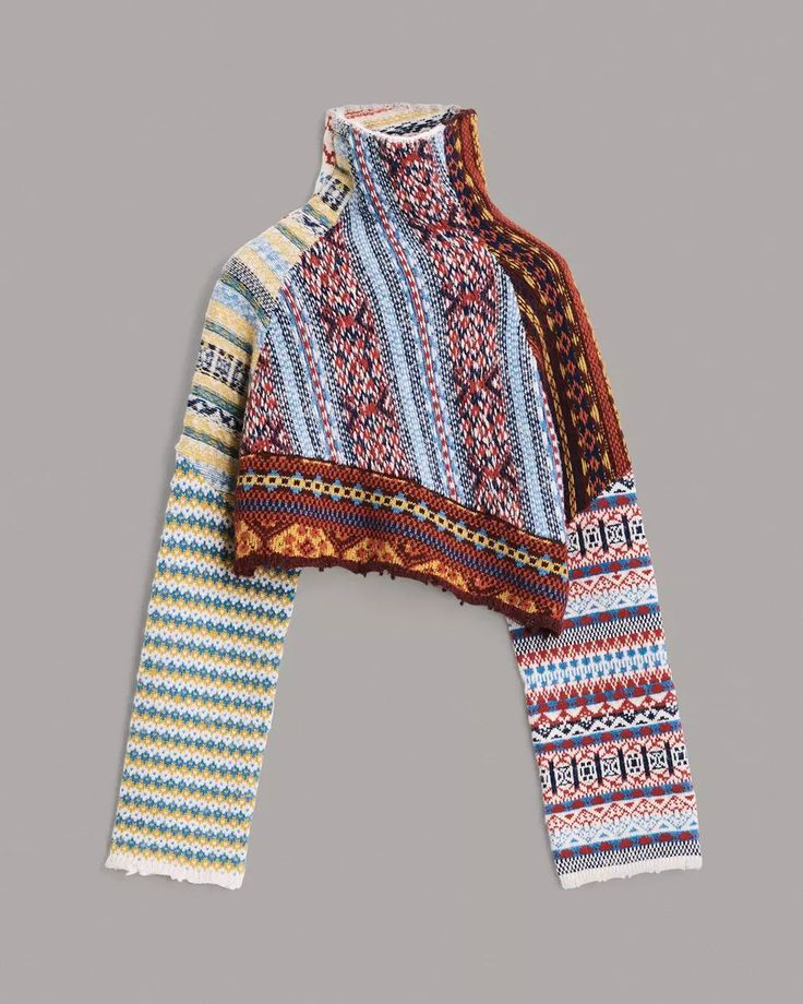 Fair Isles, Diy Vetement, Bohol, Fair Isle Sweater, Looks Chic, Fitted Sweater, Fashion Mode, Mode Inspiration, Fair Isle