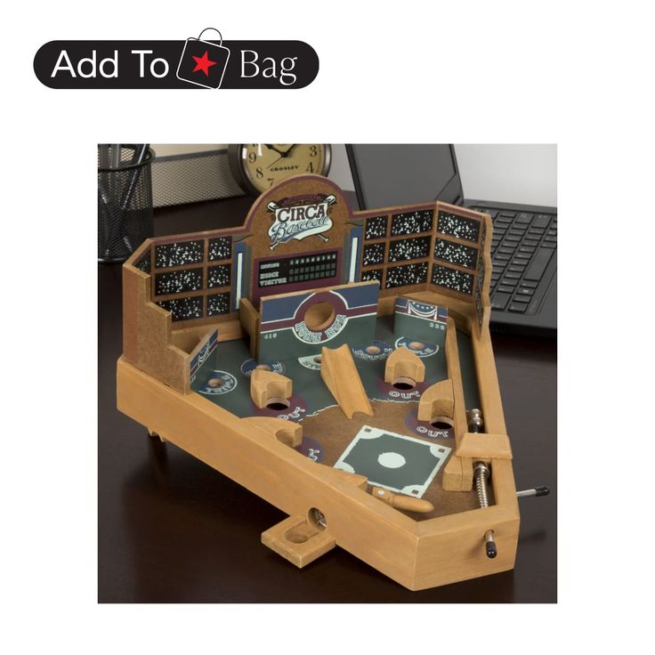 an image of a wooden table top game