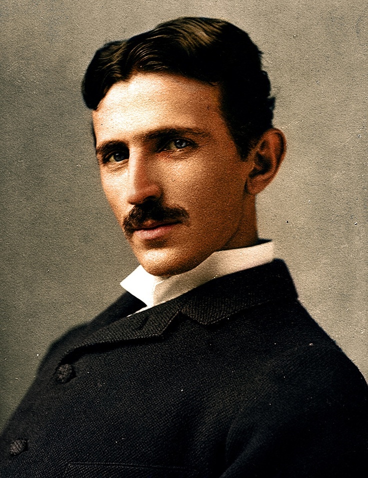 an old photo of a man with a mustache