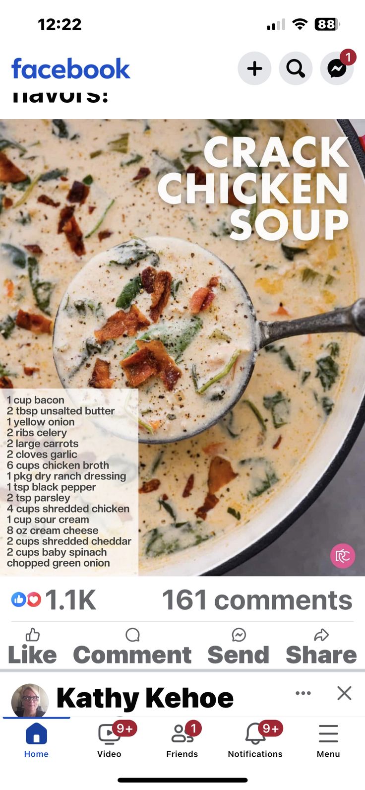 Shredded Chicken Bacon Ranch, Dry Ranch Dressing, The Recipe Critic, Chicken Gnocchi Soup, Recipe Critic, Chicken Taco Soup, Delicious Soup Recipes, Chicken Bacon Ranch, Bacon Ranch