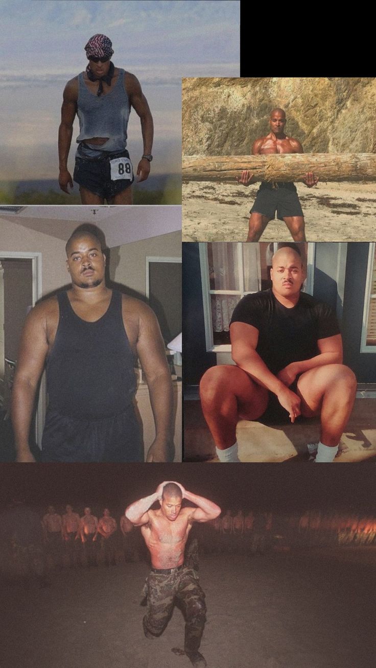 multiple pictures of men and women in different poses