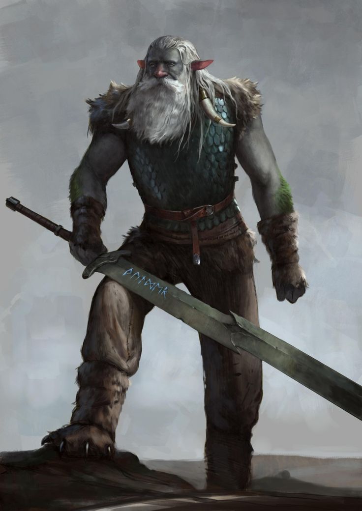 Firbolg barbarian Rune Knight, Male Character, Fantasy Races, Dungeons And Dragons Characters, Dnd Art, Dungeons And Dragons Homebrew, Wow Art, Arte Fantasy, Fantasy Rpg