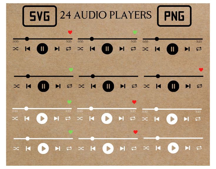 a cardboard box with various audio players and numbers on it's sides, along with the words vg 24 audio players