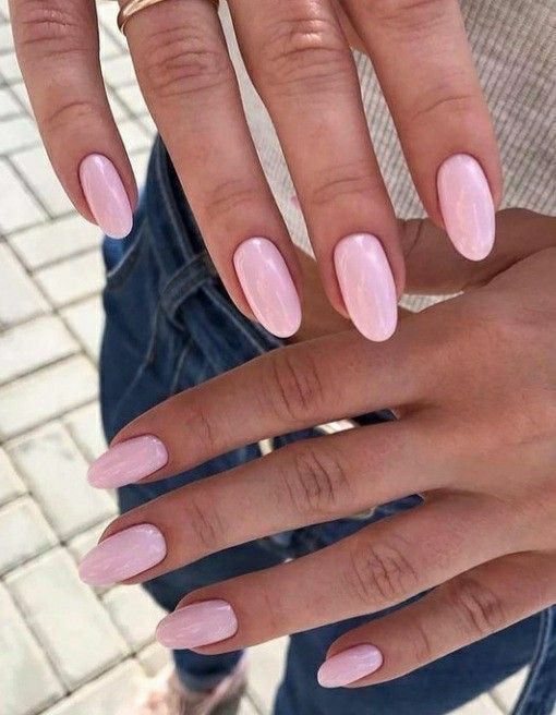 Kutek Disney, Baby Pink Nails, Summery Nails, Basic Nails, Neutral Nails, Girls Nails, Chic Nails, Nails Inspo, Nail Arts