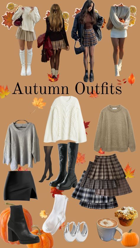 Estilo Indie, Autumn Fits, Cute Preppy Outfits, Autumn Clothes, Fall Inspo, Trendy Fall Outfits, Downtown Girl, Cute Fall Outfits, Fall Fits