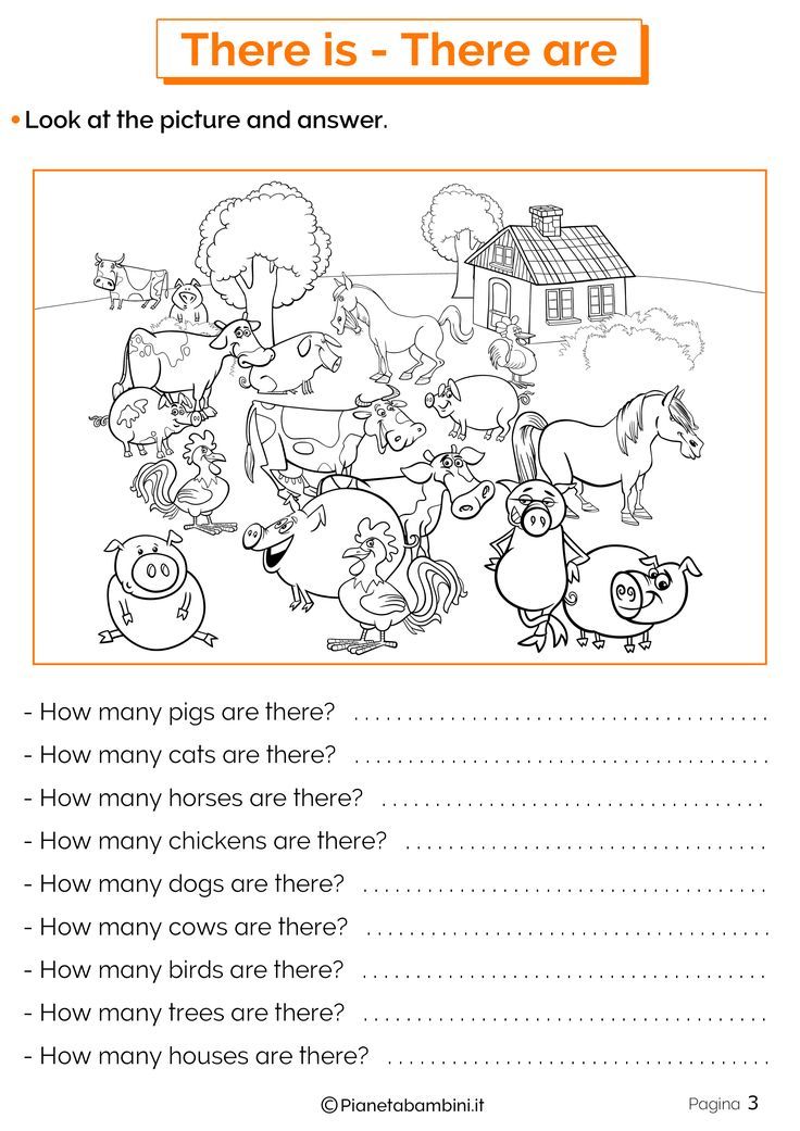 the farm animals worksheet is shown with an orange border and black text that reads,