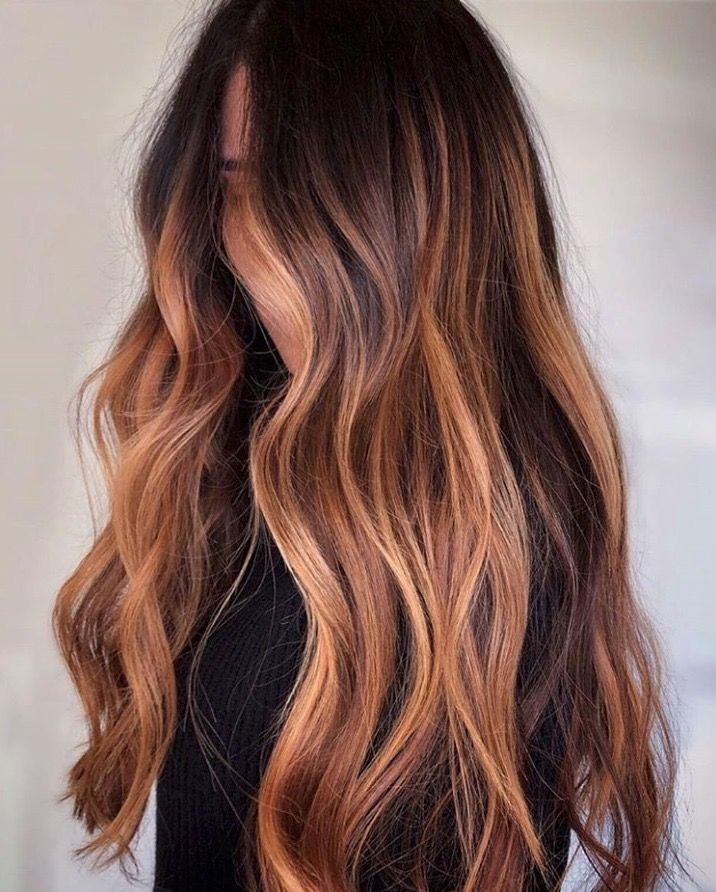 Dimensional Copper, How To Dye Hair, Caramel Hair Color, Shot Hair, Hair Color Caramel, Brunette Hair With Highlights, Dye Hair, Caramel Hair, Hair Color Auburn