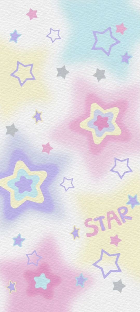 an abstract background with stars in pastel colors