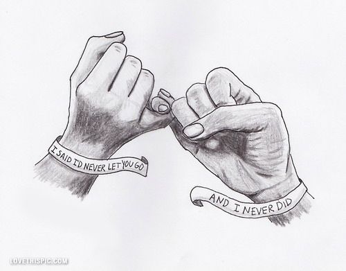 Drawings For Boyfriend, Best Friend Drawings, Bff Drawings, Drawings Of Friends, Pinky Promise, A Day To Remember, Love Drawings, Pencil Art, Art Drawings Sketches