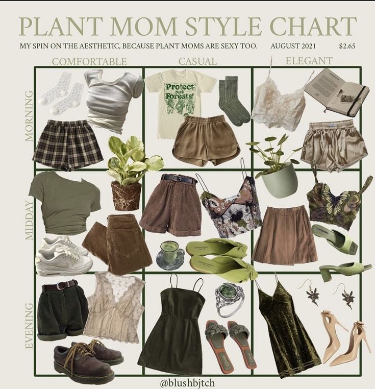 Plant Mom Outfits, Plant Mom Outfit, Plant Mom Aesthetic Outfit, Plant Mom Aesthetic, Hippie Mom, So Hungry, Mom Aesthetic, Style Chart, Plant Mom