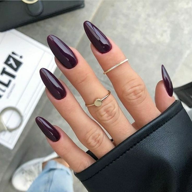 Dark Purple Nails, Maquillage On Fleek, Unghie Sfumate, Kutek Disney, Wow Nails, Indigo Nails, Soft Nails, Nails Polish, Classy Nails