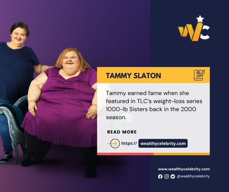 Tammy Slaton Net Worth, Wiki & Biography in 2022 Slaton, Net worth, Tammy