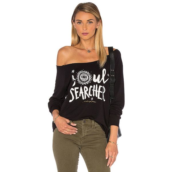 Spiritual Gangster Soul Searcher Tribal Muse Off Shoulder Pullover ($80) ❤ liked on Polyvore featuring tops, sweaters & knits, knit top, tribal top, sweater pullover, knit pullover and tribal print top Tops Off Shoulder, Graphic Pullover, Spiritual Gangster, Graphic Tops, Sweater Pullover, Revolve Clothing, Knit Pullover, Sweater Design, Off Shoulder Tops