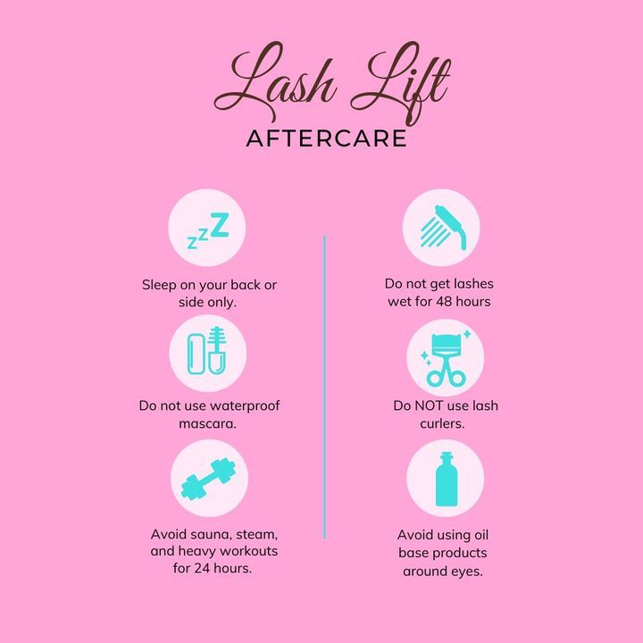 Lash Lift Info, Lashes Instagram Bio, Summer Lash Tips, Lash Lift And Tint Aftercare, Beautician Tips, Lash Lift Tips, Lash Lift Aftercare, Brow Aftercare, Doll Nails