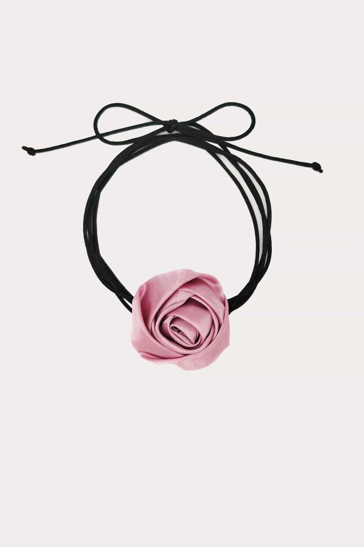 Rosette tie, wear it as a choker, a belt, on your bag, wherever you like!Content + CareDo not get wetAvoid contact with lotions and fragrances Tie Necklace, Choker Style, Belt Tying, Wear It, You Bag, Espresso, Choker, Lotion, Ballet