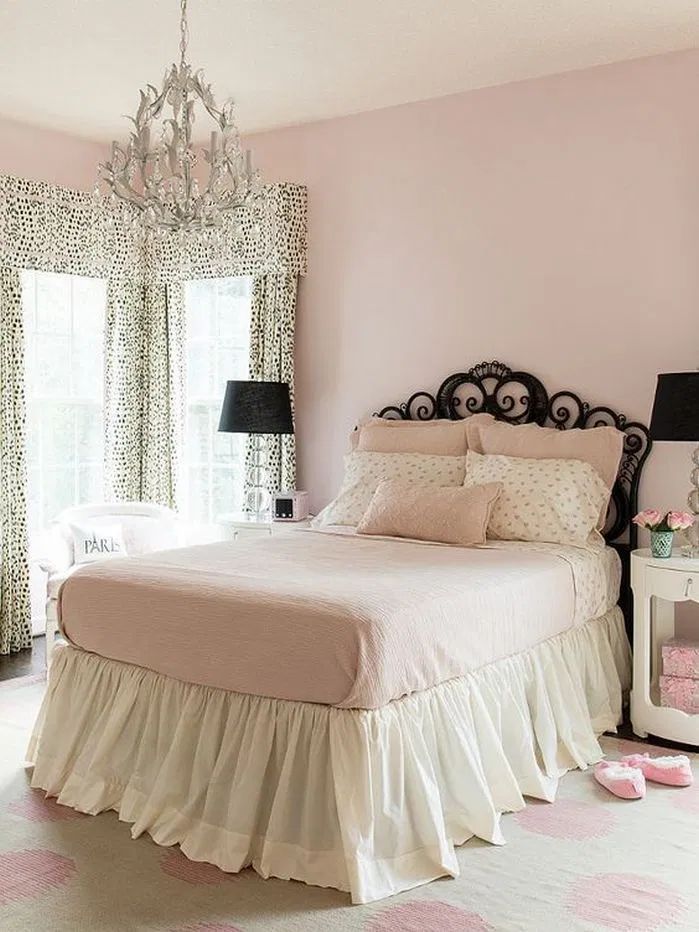 50+ Light Pink Bedroom Ideas Light pink bedrooms