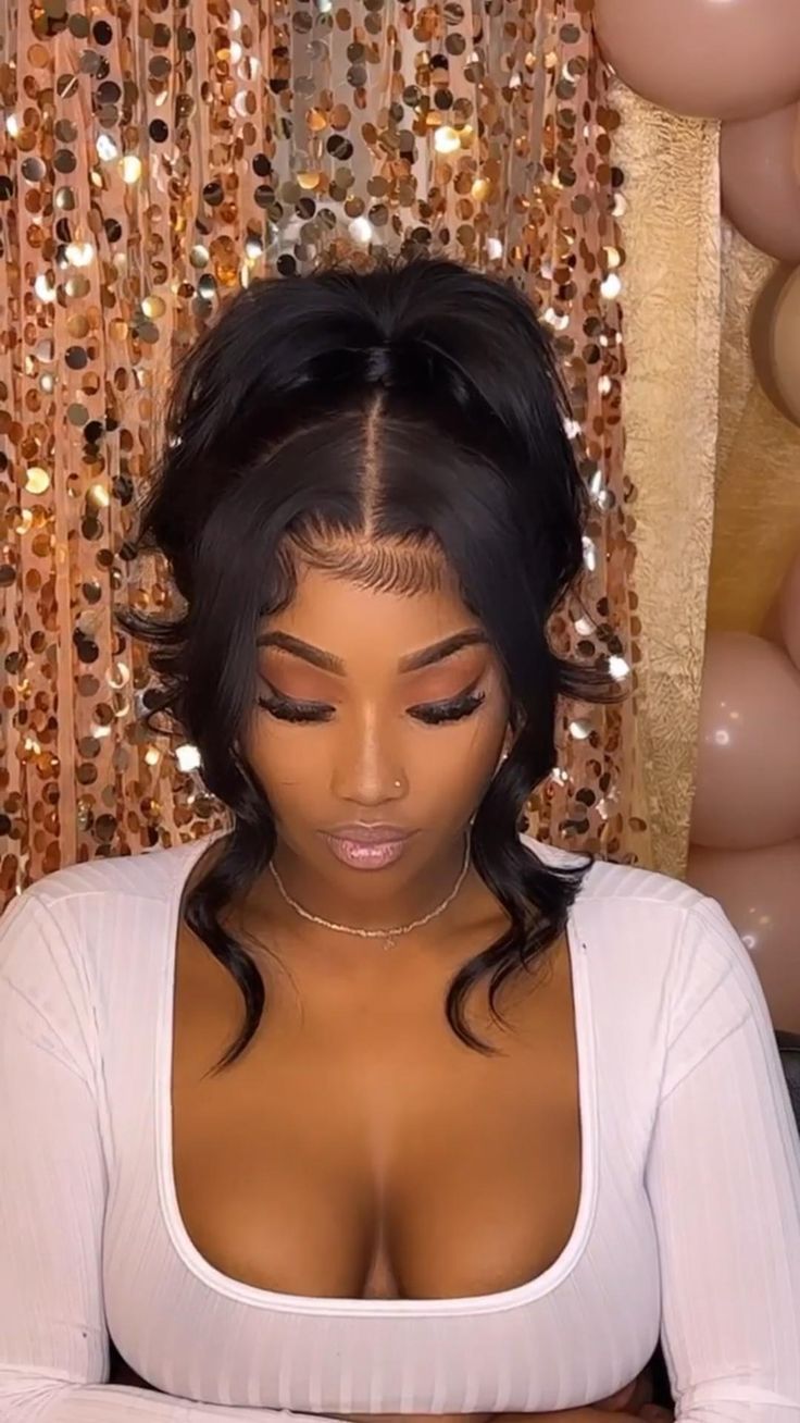 Ponytail Hairstyles Weave, Hairstyles Weave Ponytail, 4b Curls, Coily Hairstyles, Hairstyles Weave, Weave Ponytail Hairstyles, Sleek Ponytail Hairstyles, Weave Ponytail, Frontal Wig Hairstyles