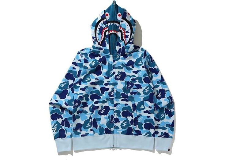 Buy and sell StockX Verified BAPE streetwear on StockX including the BAPE Big ABC Camo Shark Wide Full Zip Double Hoodie Blue and thousands of other streetwear clothing and accessories. Shark Jaw Camo Hoodie, Blue Bape Hoodie Outfit, Black Bape Hoodie, Blue Bape Hoodie, Bape Zip Up Hoodie, Bape Bag, Bape Shark Hoodie, God Energy, Bape Jacket