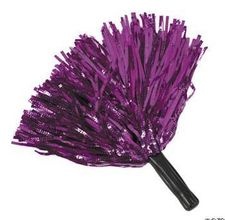 a purple brush is shown on a white background