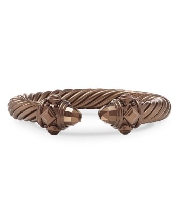 David Yurman Chocolate Aluminum Cable Collection Renaissance Cuff Bracelet - 100% Exclusive Brown Bracelet, Exclusive Jewelry, David Yurman, Cuff Bracelet, Jewelry Bracelets, Jewelry Accessories, In Store, Pick Up, Buy Online